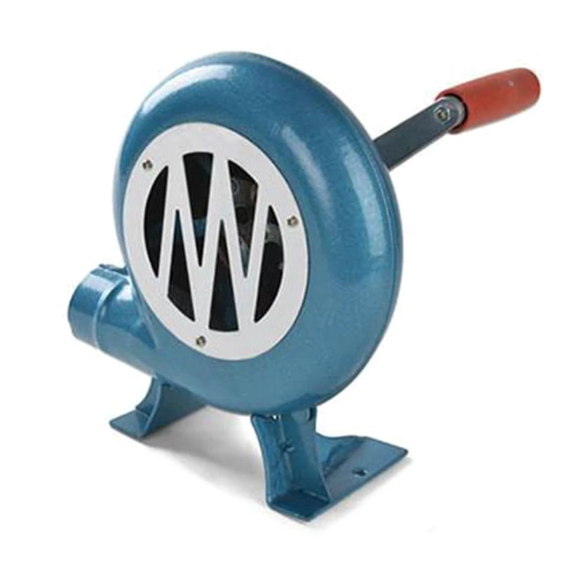 

200 Вт портативный вентилятор ручной вентилятор плита ручной инструмент для наружной воздуходувки железная Шестерня ручной гриль стартер