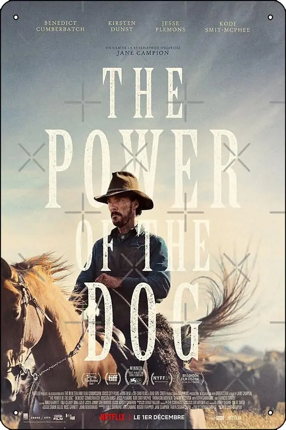 Постер Power of The Dog - Jane Campion забавный металлический жестяной знак для дома кухни
