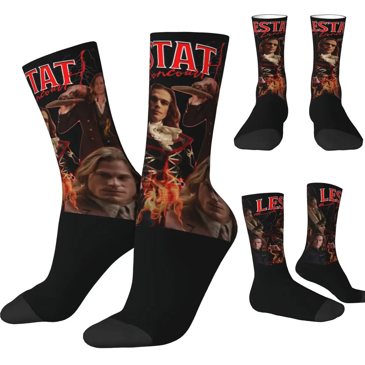 Lestat De Lioncourt сезон 2 90-е Ретро Чулки вампира кавайные носки весенние
