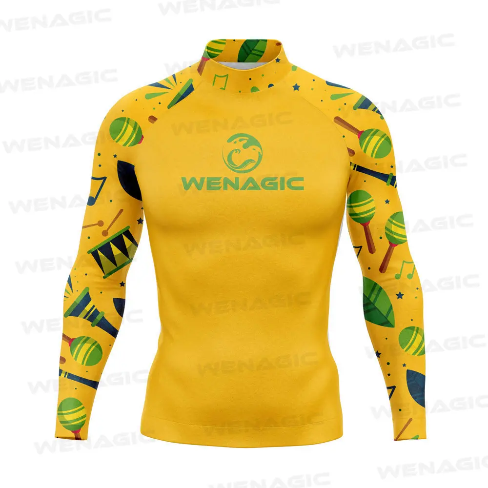 

Мужская футболка с длинным рукавом для серфинга и дайвинга