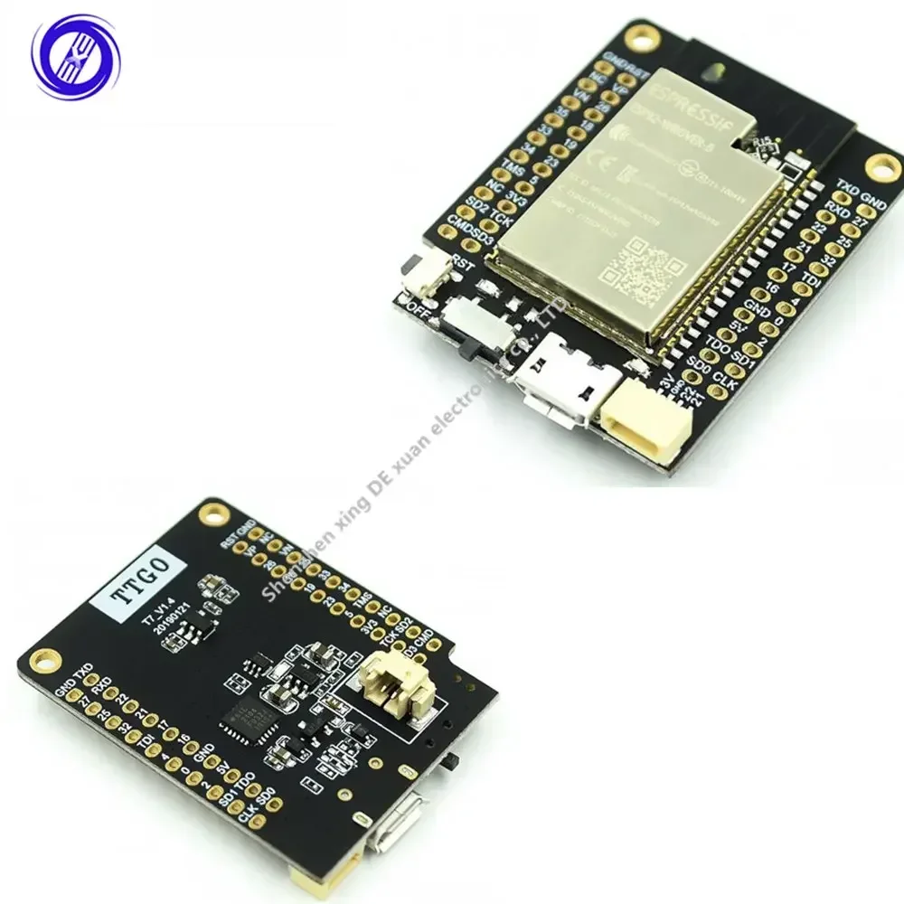 Mini32 ESP32-WROVER-B PSRAM Wi-Fi для платы разработки модуля Bluetooth TTGO T7 V1.4