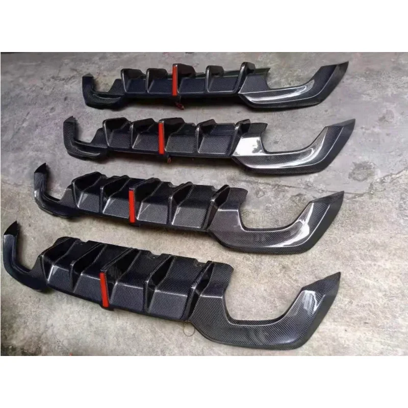 Для BMW 3 серии G20 G28 320i 325i 330i 2020-2023 задний бампер из настоящего углеродного волокна
