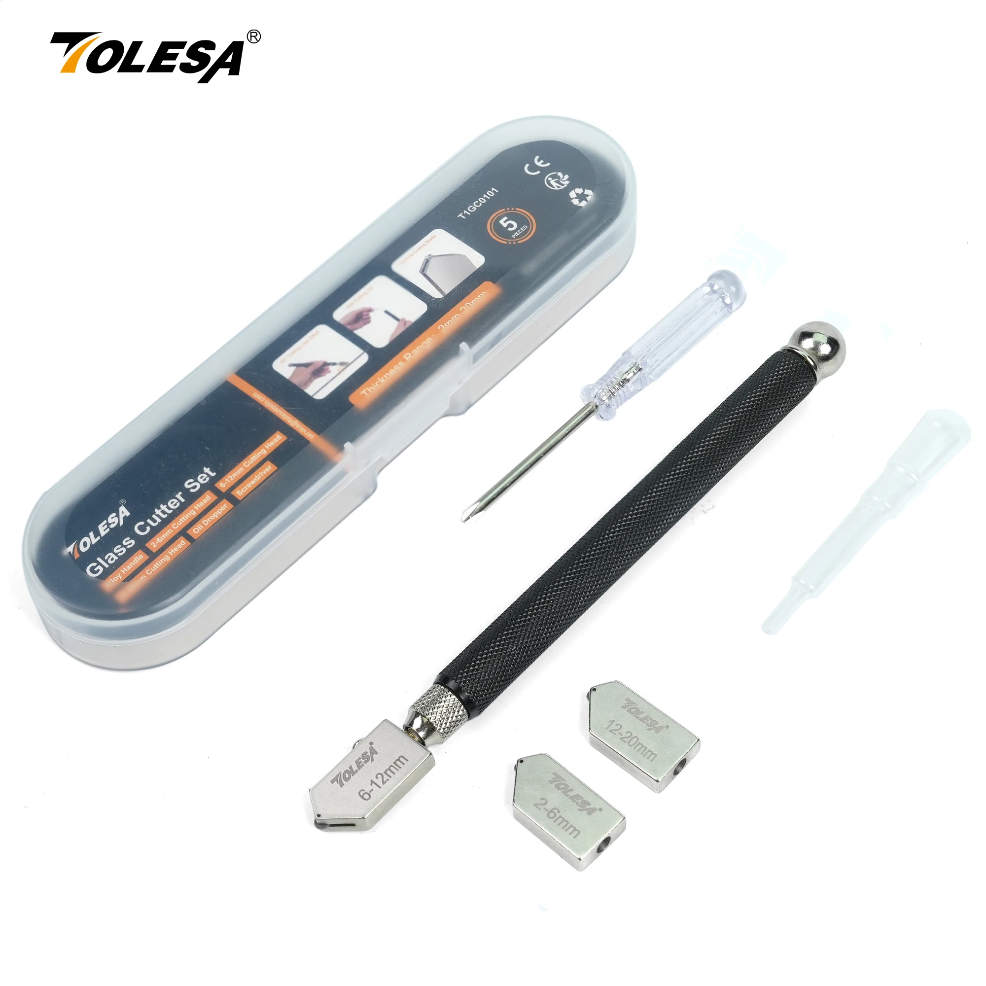 

Стеклорез TOLESA 2-20 мм