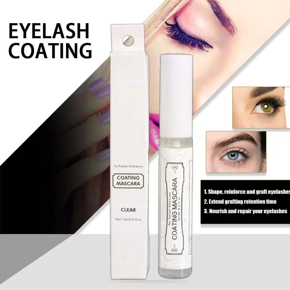 

10ml Eyelash Coating Sealant Mascara Keep Eyelash Extense Styling Beauty Makeup Tools Cosmetic Tools For Female Makeup H6r8