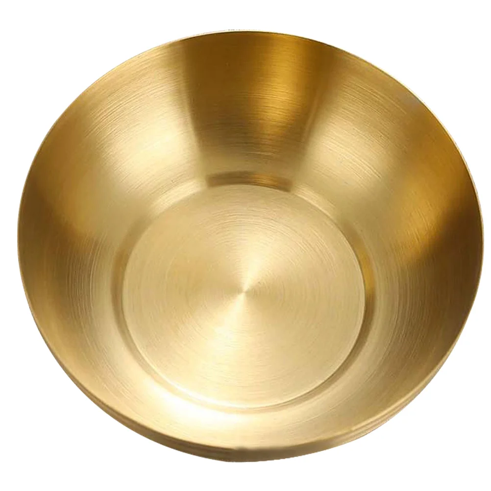 

Bowl Noodle Bowls Salad Steel Stainless Dessert Fruit Serving Cereal Mixing Soupinstant Metal Dish Asian Ramen Container