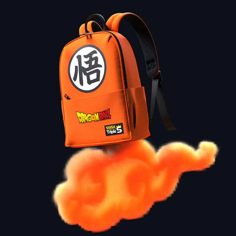

Anime Dragon Ball Son Goku Oxford Cloth Backpack Waterproof Large Capacity Bag Fashion Student Backpack Children's Birthday Gift