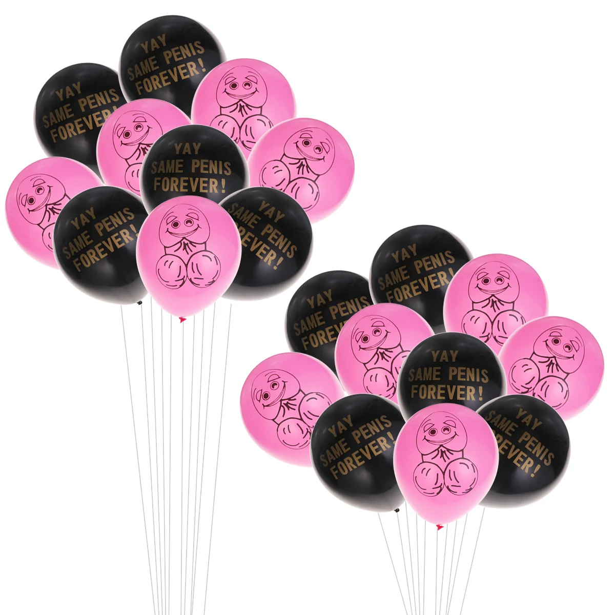 

20pcs Balloon Stylish Funny Fashion Printing Latex Balloon Bachelorette Party Balloon Latex Balloons