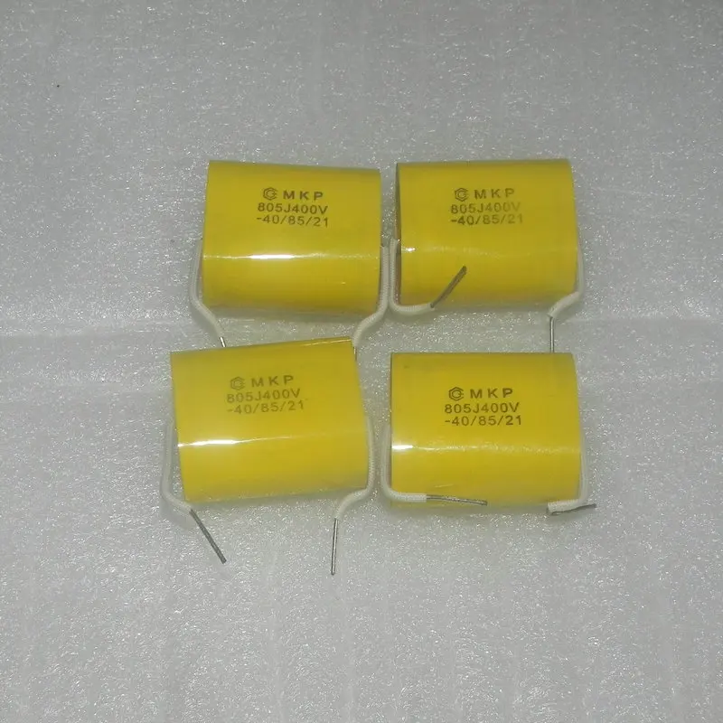 CG 805j400v 400VDC MKP Axial IGBT Non Inductive And Non-polar Metallized Film Capacitor 1pcs Price |