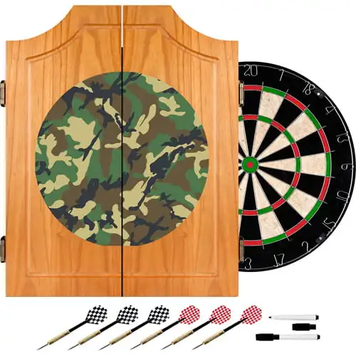 

Camo Wood Cabinet Set