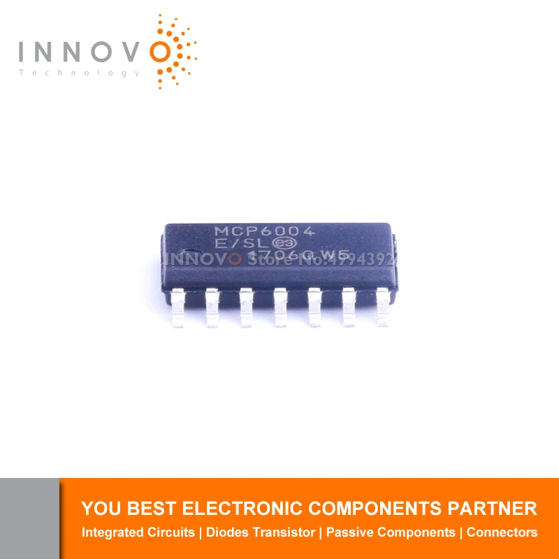 INNOVO 10 шт./лот Бесплатная доставка HA17324AFEL MCP6004-E/SL MCP6004T-E/SL SOP-14 новый оригинальный