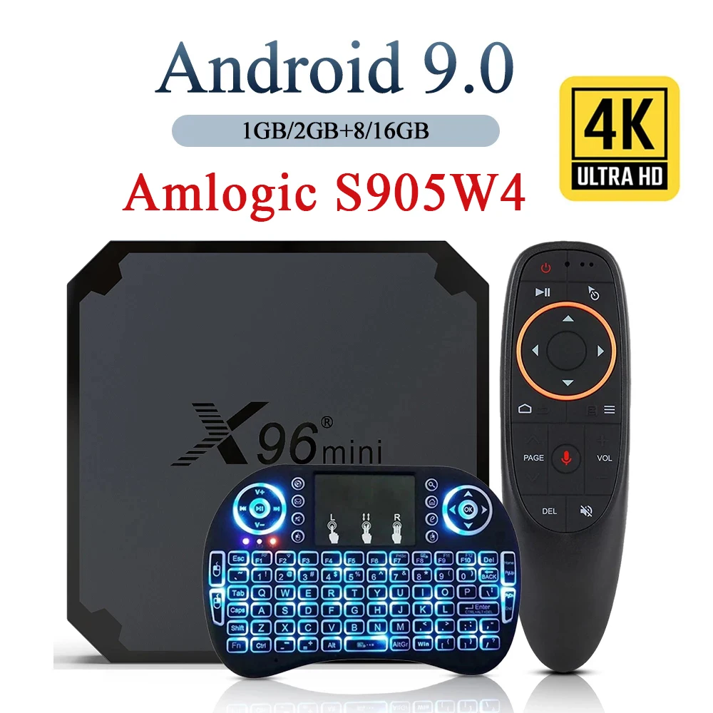 

X96 Mini 5G Smart TV Box 4K HD Android 9.0 Set Top Box 2GB 16GB Multi Language 2.4G 5G Wifi Media Player Receiver