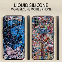 marvel comics phone case for xiaomi redmi 9 9i 9t 9at 9a 9c carcasa original protective back unisex funda shell luxury ultra