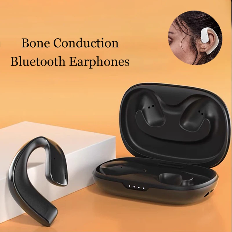 

Niye Air Conduction TWS Bluetooth 5.3 Wireless Headphones Music Noise Canceling Headset HD Call Waterproof Sports Headphones
