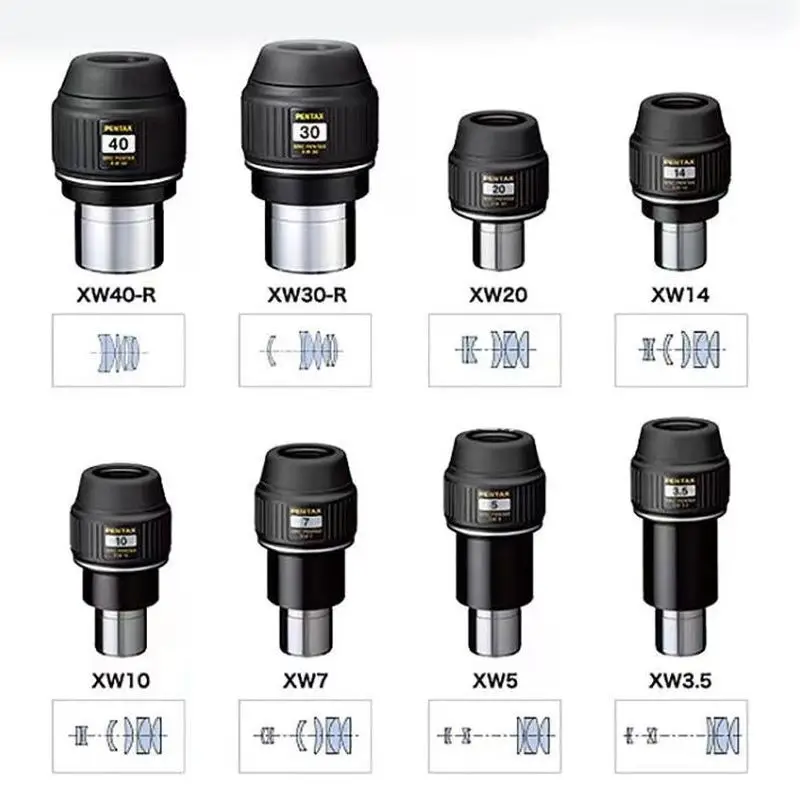 Японский Pentax Oculair Voor Telescopen Высокопроизводительный Met One Extra Brede Schijnbare Beeldhoek