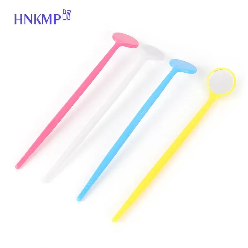 

Colorful Dental Tooth Mirror Cute Cheap Produtos Odontologicos Dentist Tools Plastic Dental Mirror