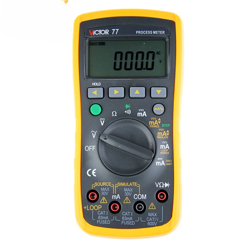 

Suitable for Victory VC77 process signal source digital multimeter 4-20MA signal output, process universal meter