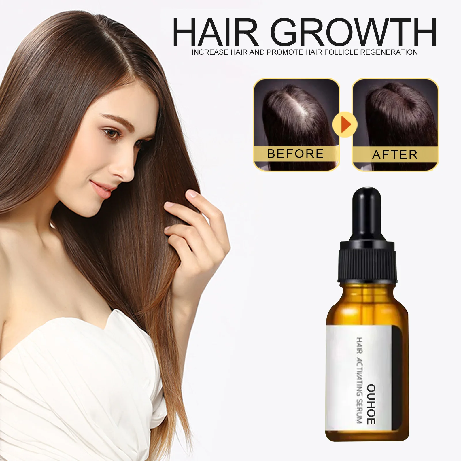 20ml Leave-in Conditioner Hair Loss Prevention Hair Follicle Care Hair Care Essential Oil Free Shipping