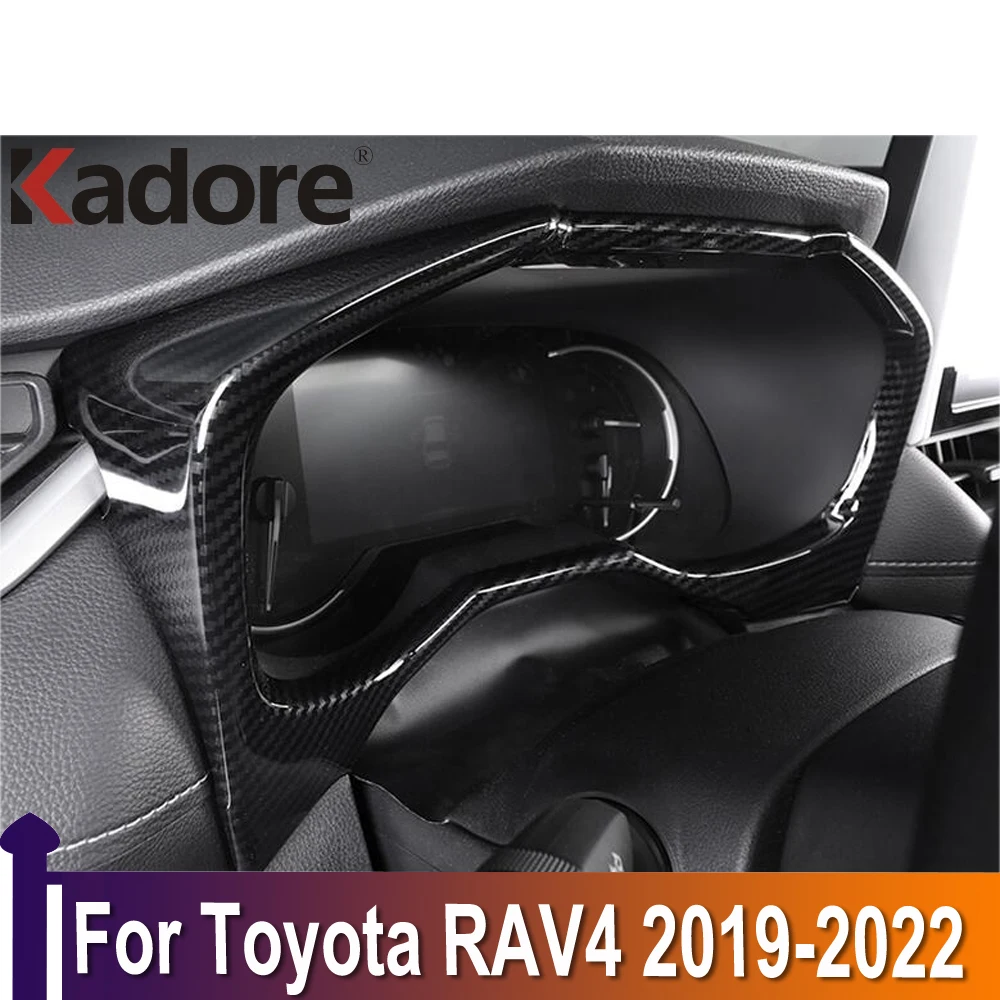 

АБС-пластик, для Toyota RAV4, RAV 4, 2019, 2020, 2021, углеродное волокно
