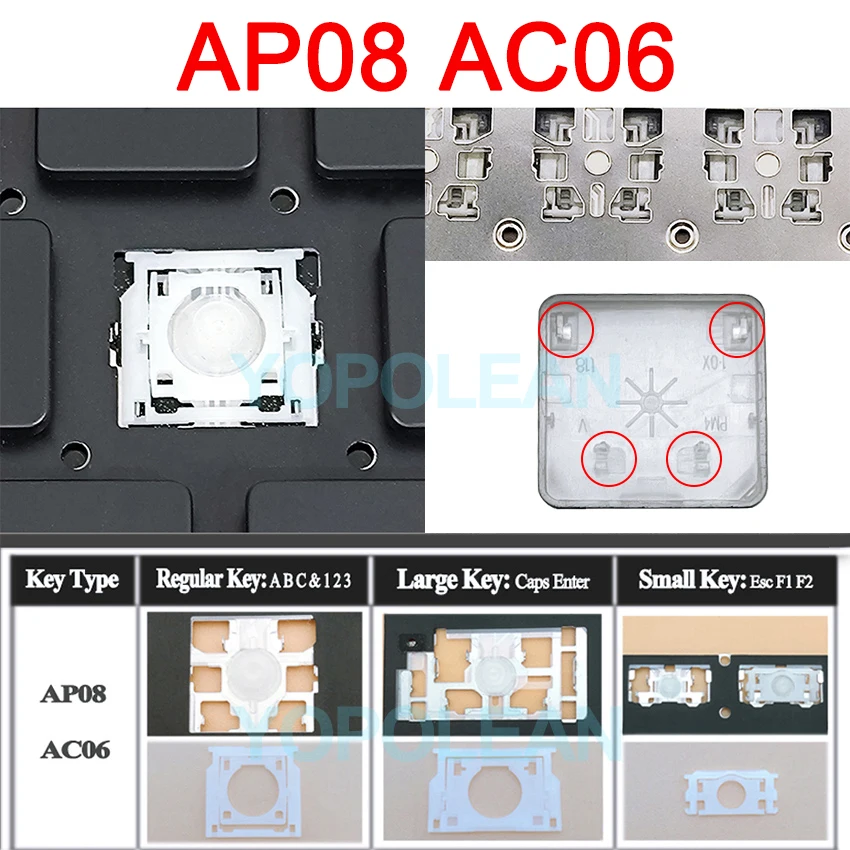 Новые колпачки для клавиш AP08 с инструментом Macbook Air A1369 A1466 Pro Retina A1398 A1425 A1502 2012 2013 2014