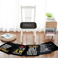 grind hustle success motivational modern minimalist style meditation cushion stool pad dining chair tatami seat garden cushions