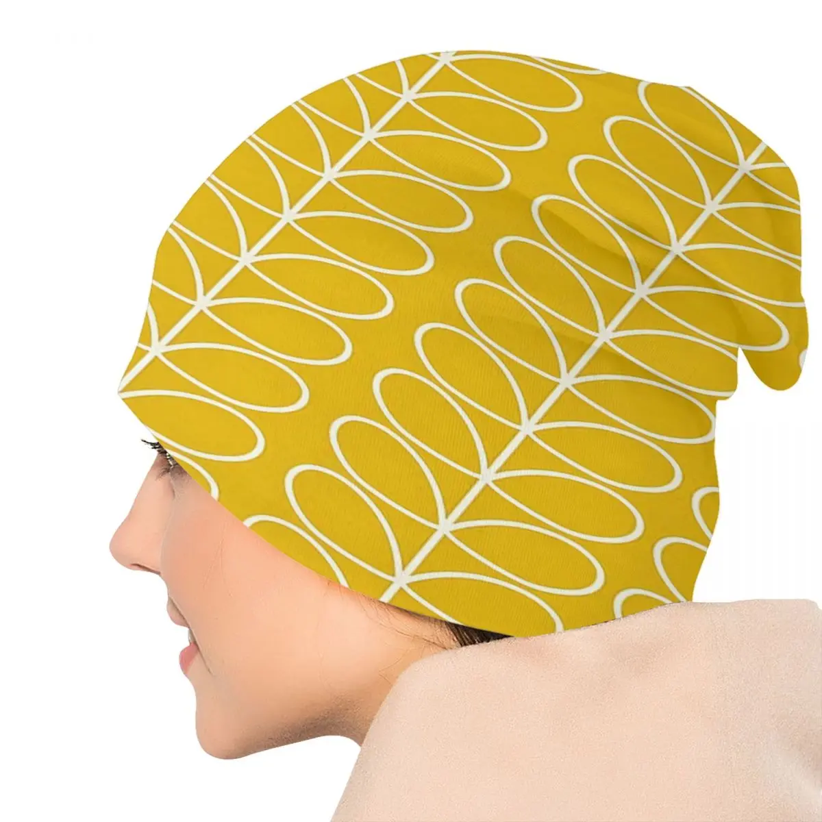 Шапка-бини Orla Kiely на заказ унисекс шляпа Homme вязаные шапки уличные лыжные середины