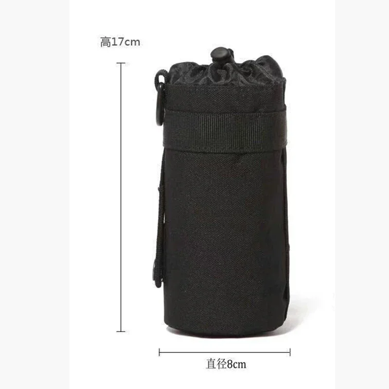 

Water Camping Bottle Holder Drawstring Bag Outdoor Bottle Multifunction Molle Pouch Water Military Hiking Tactical Bottle