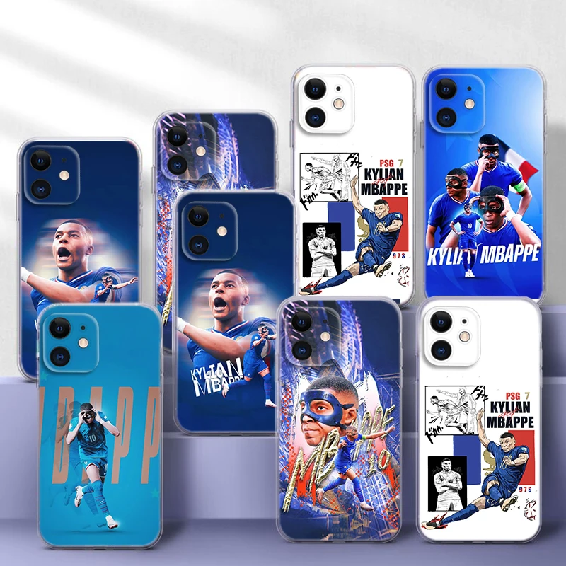 Мягкий чехол Kylian Mbappé для Moto G Play E20 E4 E40 E5 E6 E6S E7 Power Edge 20 Lite Pro G200 G30 G4