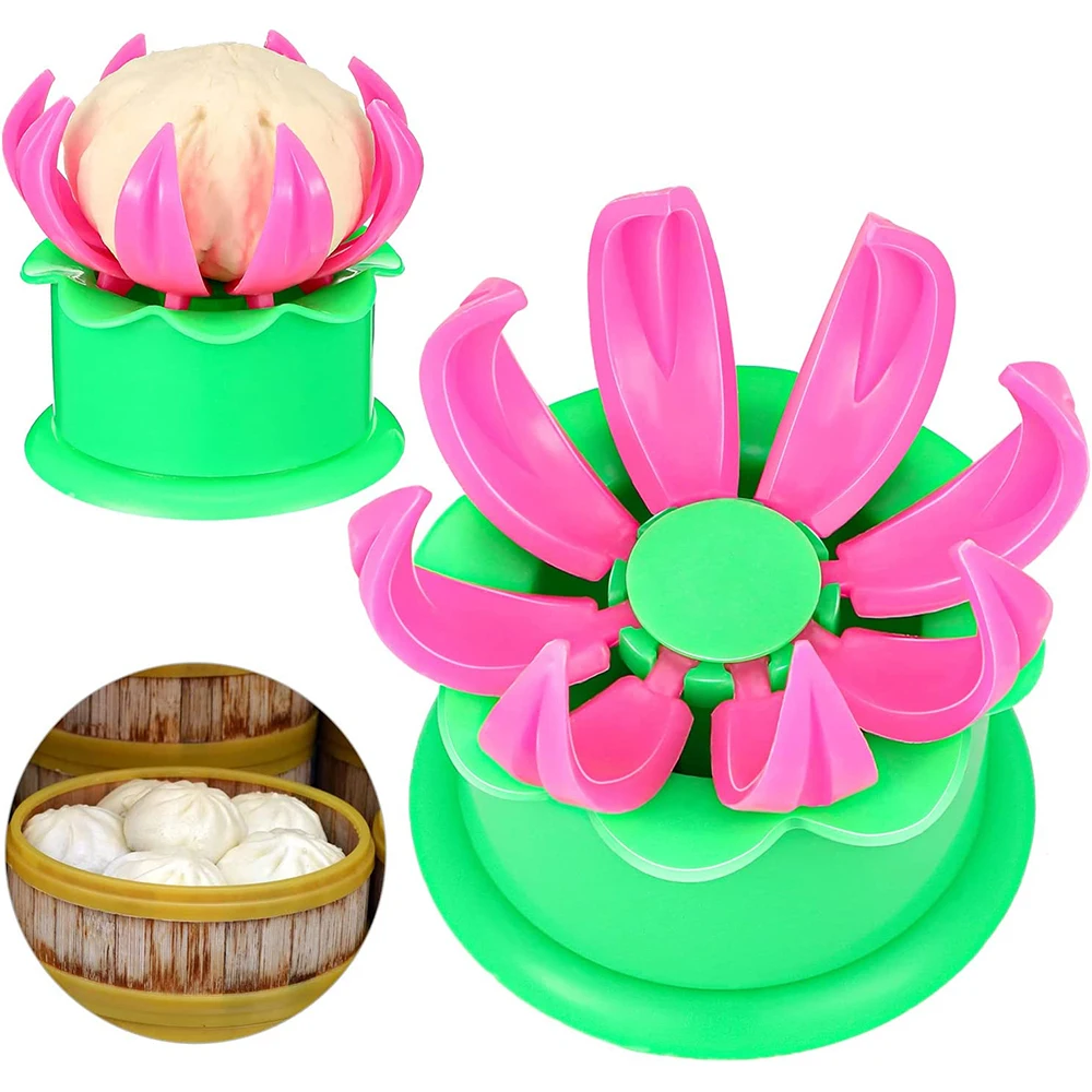 

1Pcs Pastry Pie Dumpling Maker DIY Chinese Baozi Mold Baking and Pastry Tool Steamed Stuffed Bun Making Mould