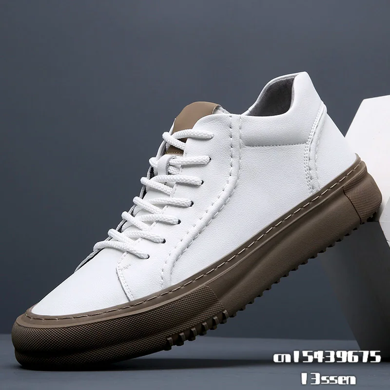 

Mens Loafers Winter Shoes Men oxfords genuine Leather high top Style Footwear fashion lace up oxfords Flat Driving Boat Shoes