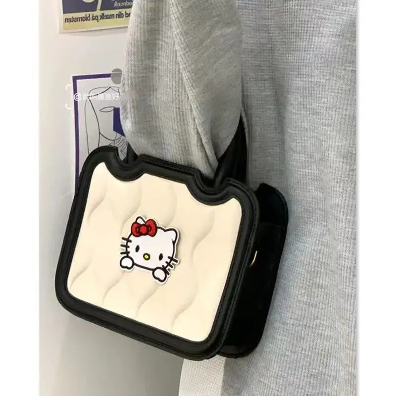 Special-Interest Design Advanced  Women's Messenger Handbag Mini Shoulder Bag Hellokitty Cute Sanrio Waterproof Crossbody Bag