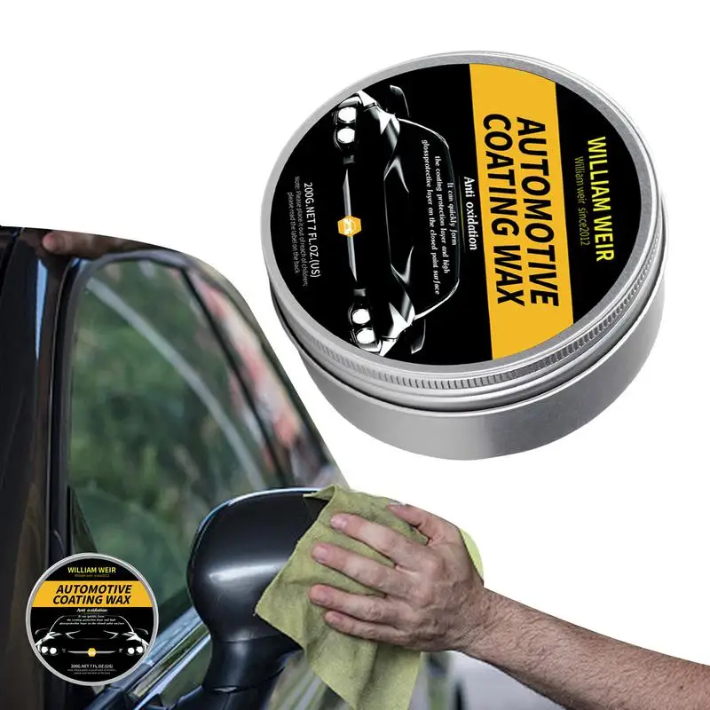 

200g Car Care Cleaning Kits Car Paint Restorer Plating Crystal Wax Auto Carnauba Wax Maintenance Polish Care Cleaning