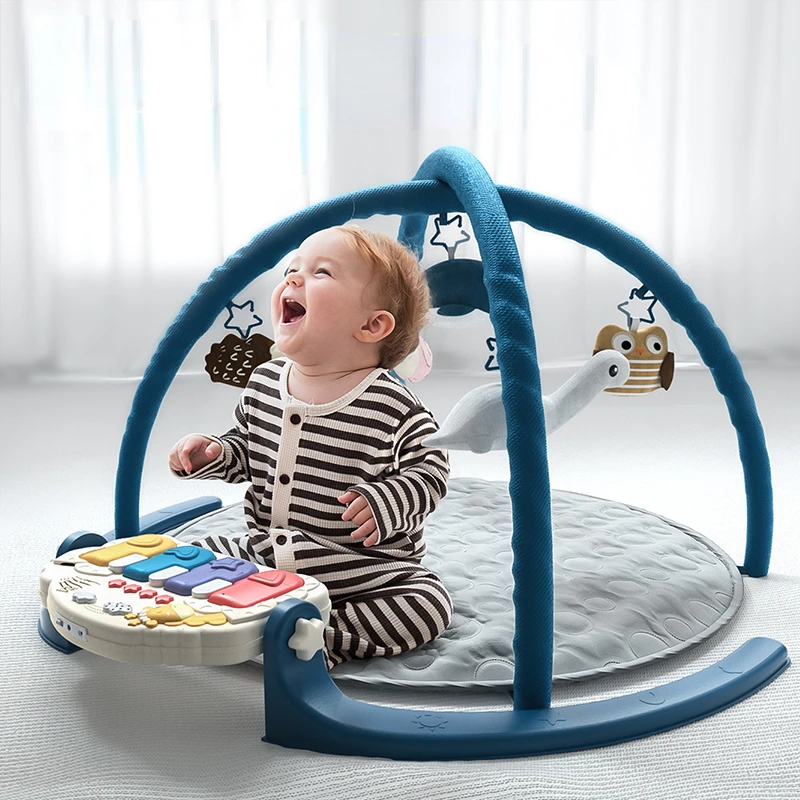 

Детское пианино с педалью, Детские подставки для фитнеса, Детские аксессуары для фитнеса, детские игрушки для спортзала с Bluetooth на Возраст 3-6 месяцев