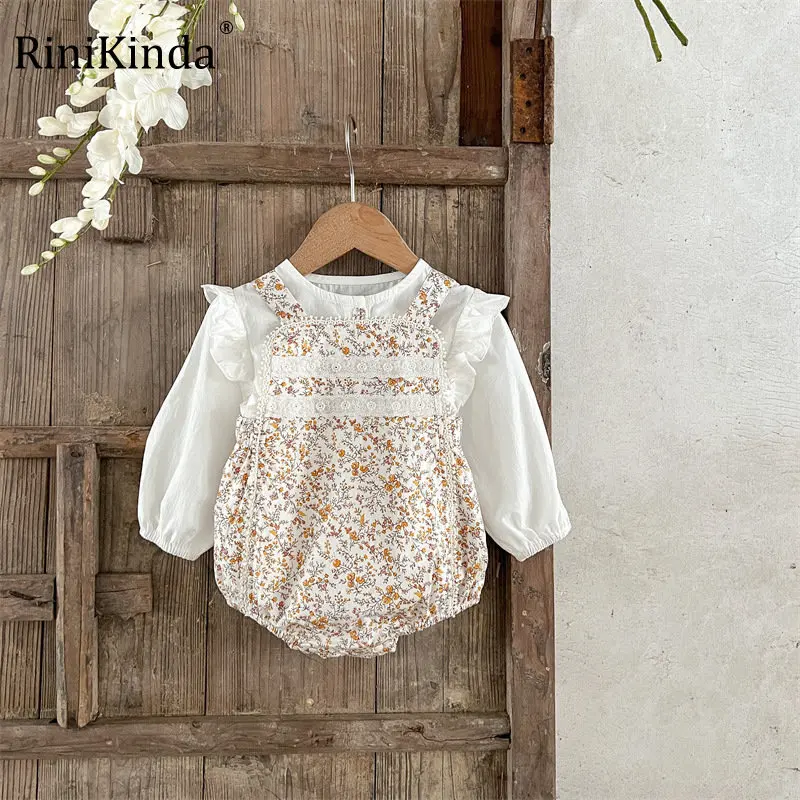 

Детское боди с длинным рукавом и принтом