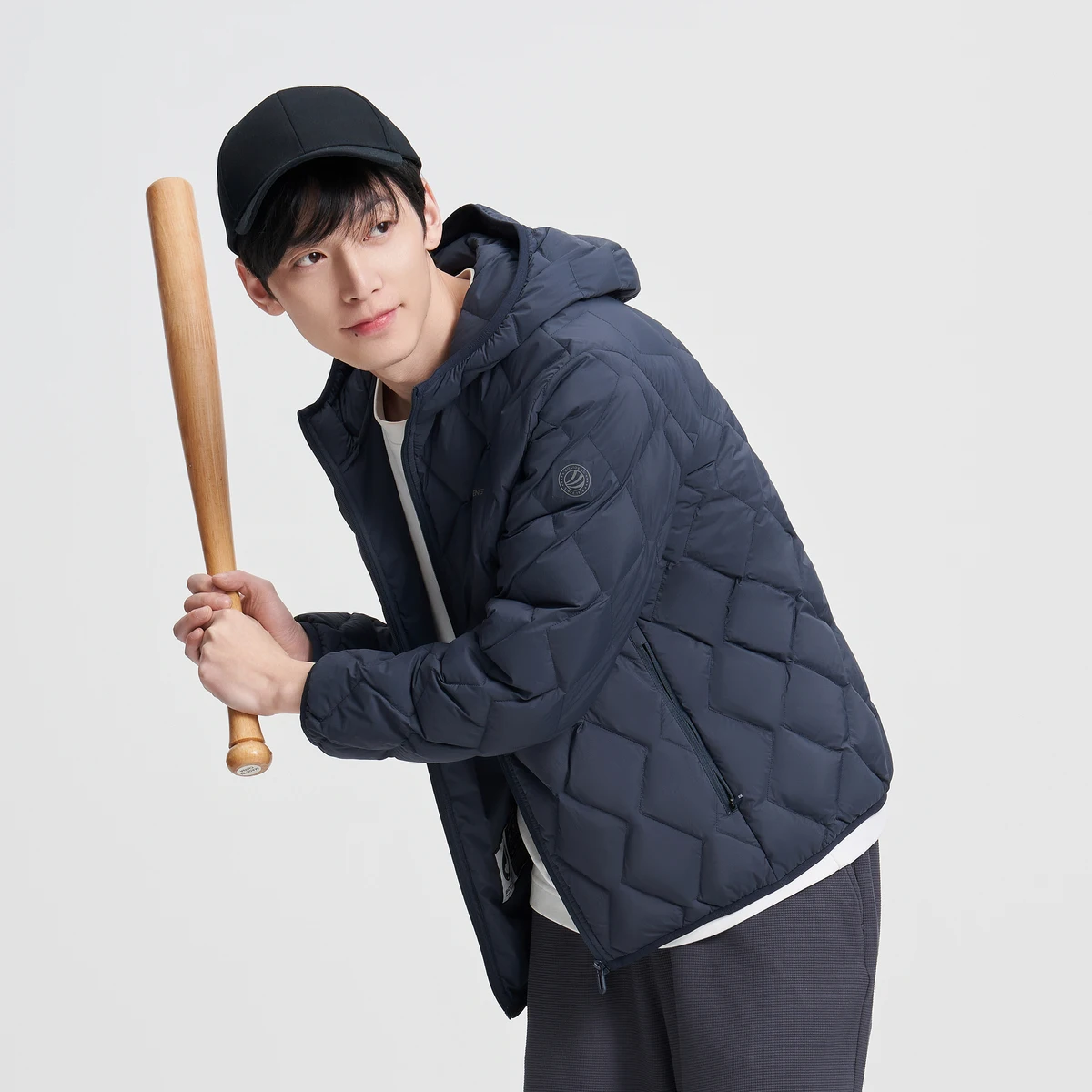 BOSIDENG пуховик для мужчин 90% гусиный пух куртка с капюшоном Теплая Куртка зимние