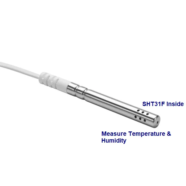 Фото Датчик IOT Dragino LHT65N-E31F LoRawan Датчик температуры и влажности для беспроводной системы сигнализации и безопасности №4
