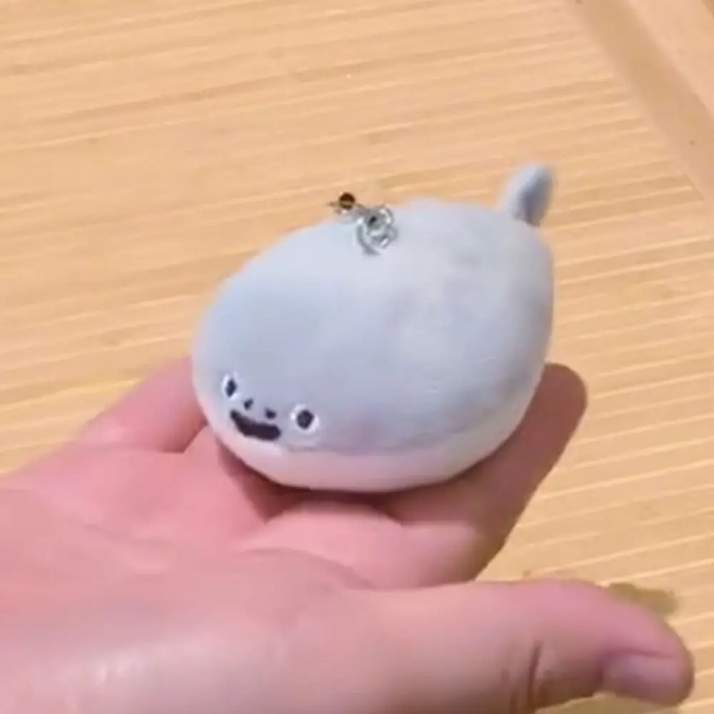 Пищащий брелок для ключей сжимаемая плюшевая рыба подвеска мягкая кукла хипстер