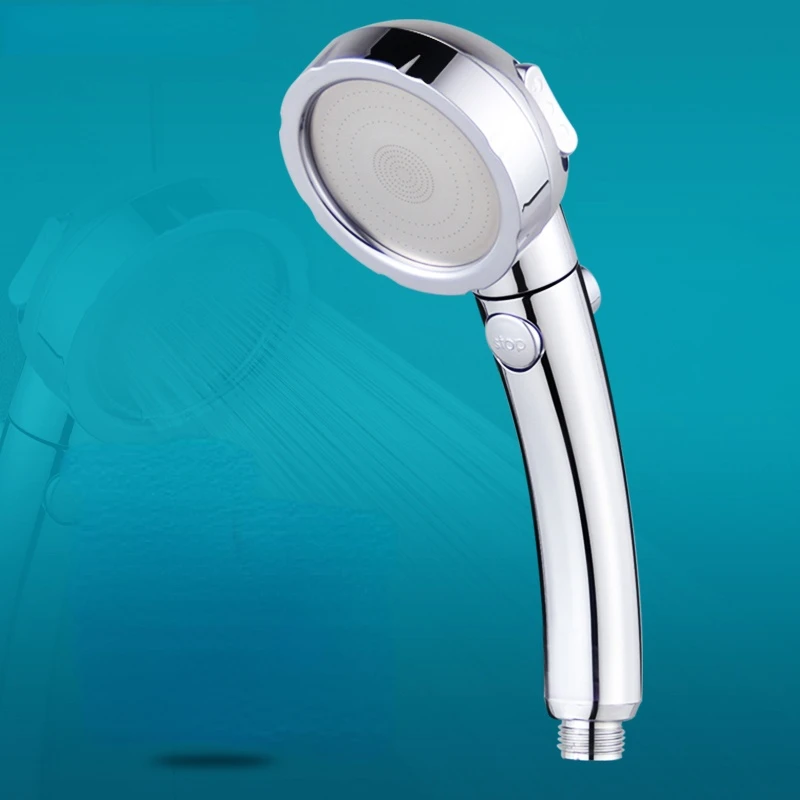 

Bathroom Shower Head Turbocharger Rainfall Toilet Hand Shower Head Filter Hygienic Power Chuveiro Banheiro Home Improvement