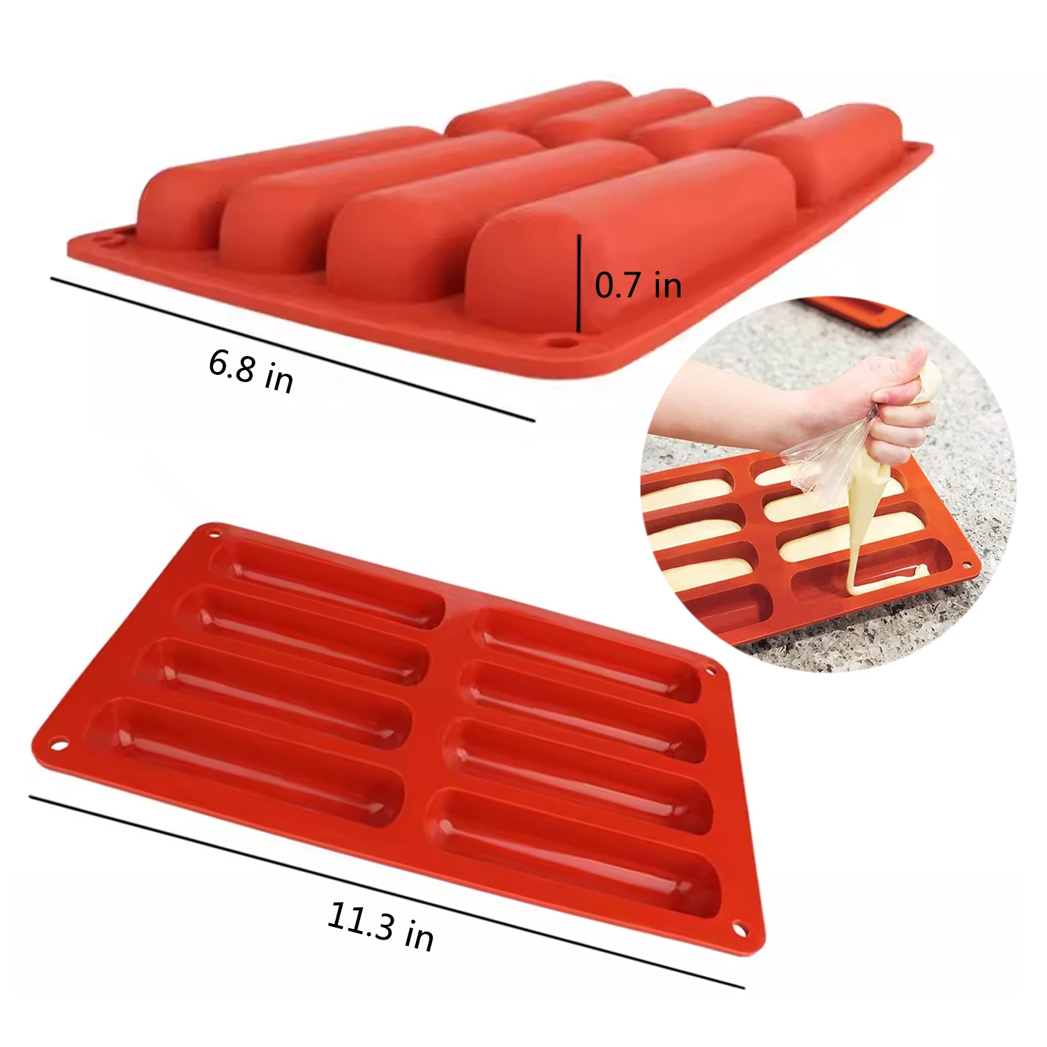 2 упаковки силиконовая форма для гранолы силиконовые формы кубиков льда торта