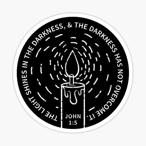 

John 1 5 5PCS Stickers for Stickers Art Home Wall Luggage Laptop Background Car Cartoon Kid Anime Living Room Decor Print