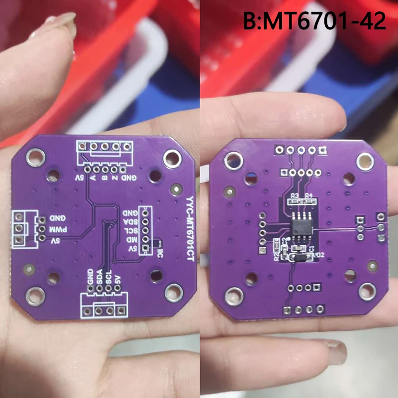 

Магнитный энкодер MT6701