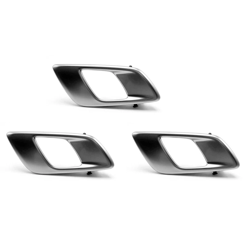 

3x внутренняя ручка правой внутренней двери автомобиля для Ford Ranger 2012-2021 Everest 2015-2021 Mazda BT50 2012-2019 серебристо-серого цвета