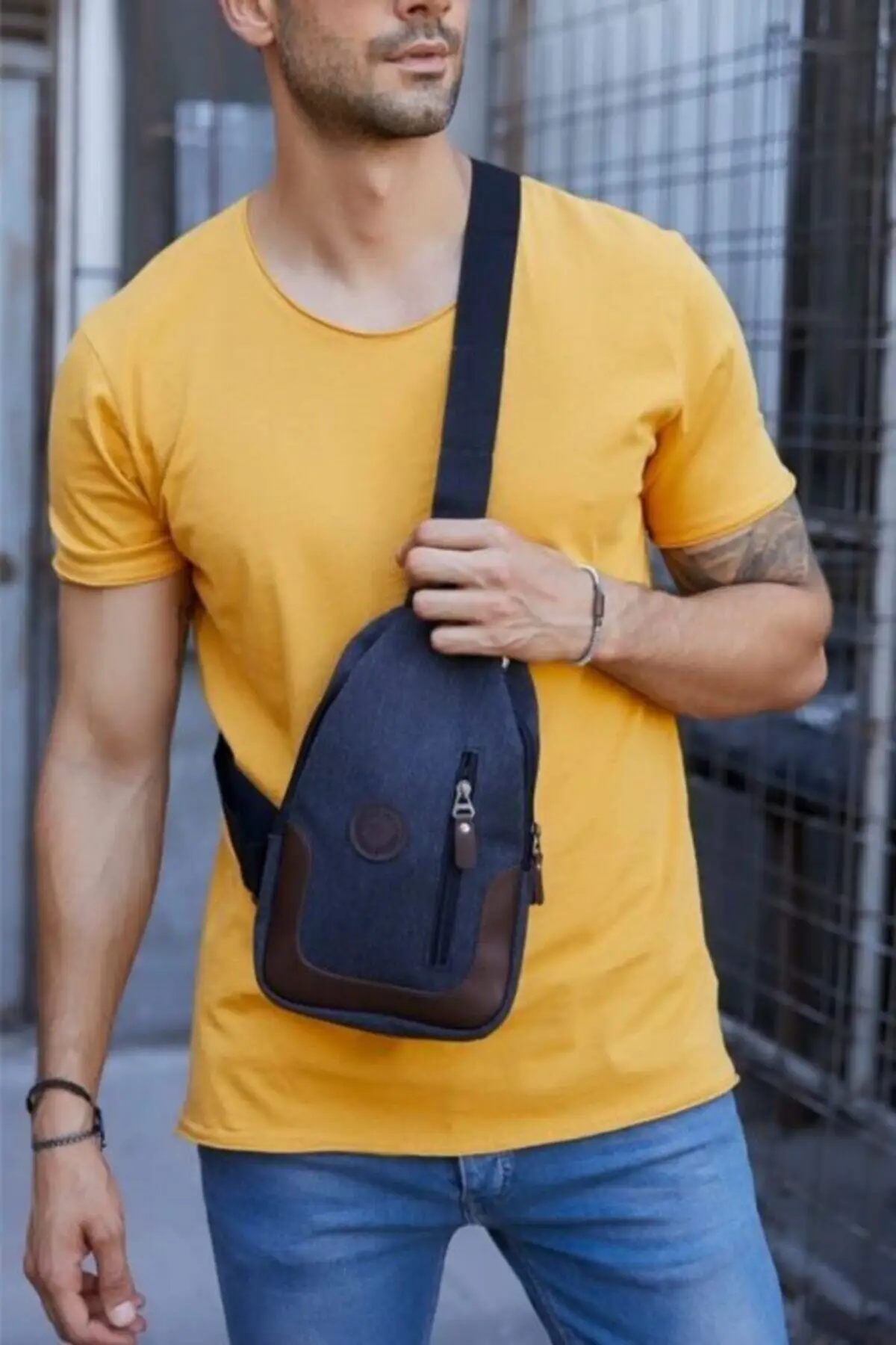 

Сумка на плечо Newish Polo 2022, черная нагрудная сумка через плечо