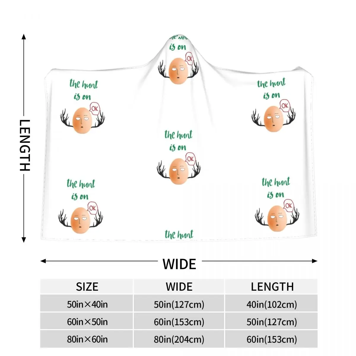 Пасхальное одеяло для охоты за яйцами мужское флисовое кресло с капюшоном