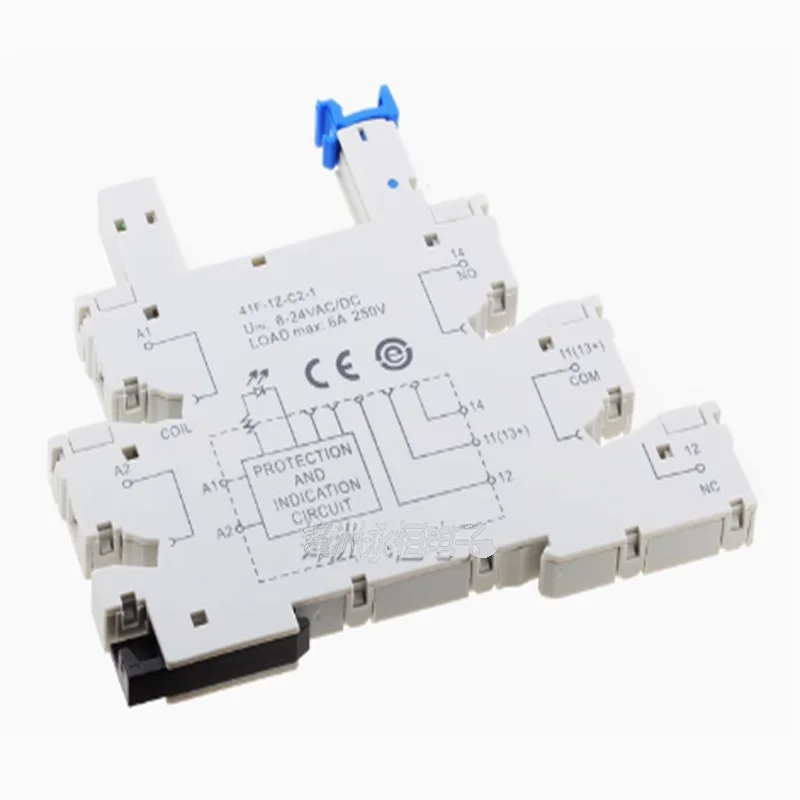1 шт. 41F-1Z-C2-1 релейная розетка Hongfa + HF41F-12-ZST 41F-1Z-C2-1HF41F-24-ZST супер пластиковый модуль