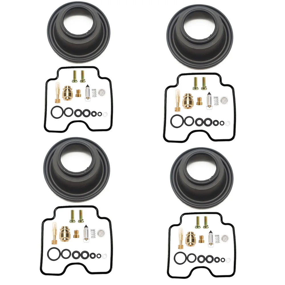 

Motorcycle carburetor repair kit 4 set for FZS1000 FAZER FZ-1 2001-2005 FZS 1000 FZ1 floating needle seat parts