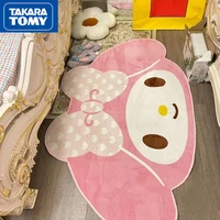 takara tomy bedroom pink hello kitty bedside carpet living room decoration comfortable leisure cushion non slip carpet