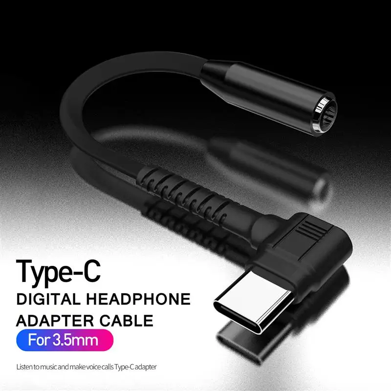 

type-c to 3.5mm two-in-one mobile phone adapter audio adapter