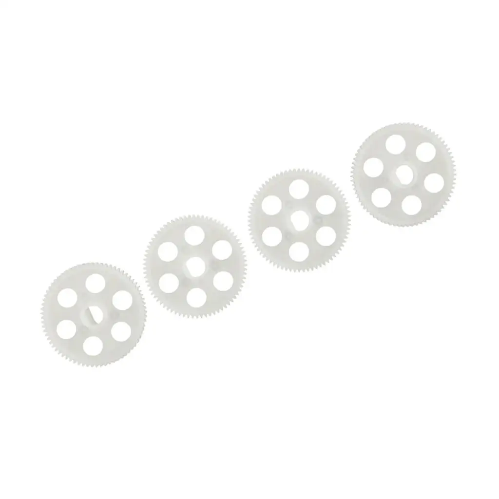 

Pack of 4 White Plastic Gear for UDI U818A PLUS U49W U49C AA818 RC Helicopter