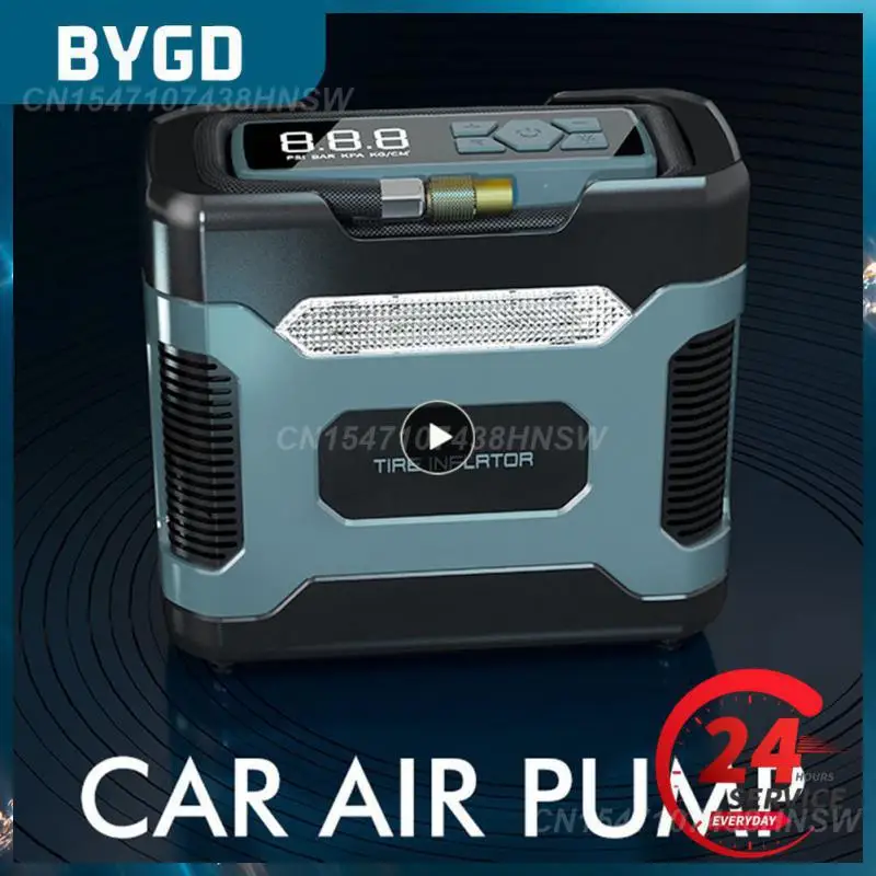 

Universal Air Pump Mini Car Air Pump Dual-cylinder 12v Smart Digital Display Emergency Digital Tire Car Accessories Portable