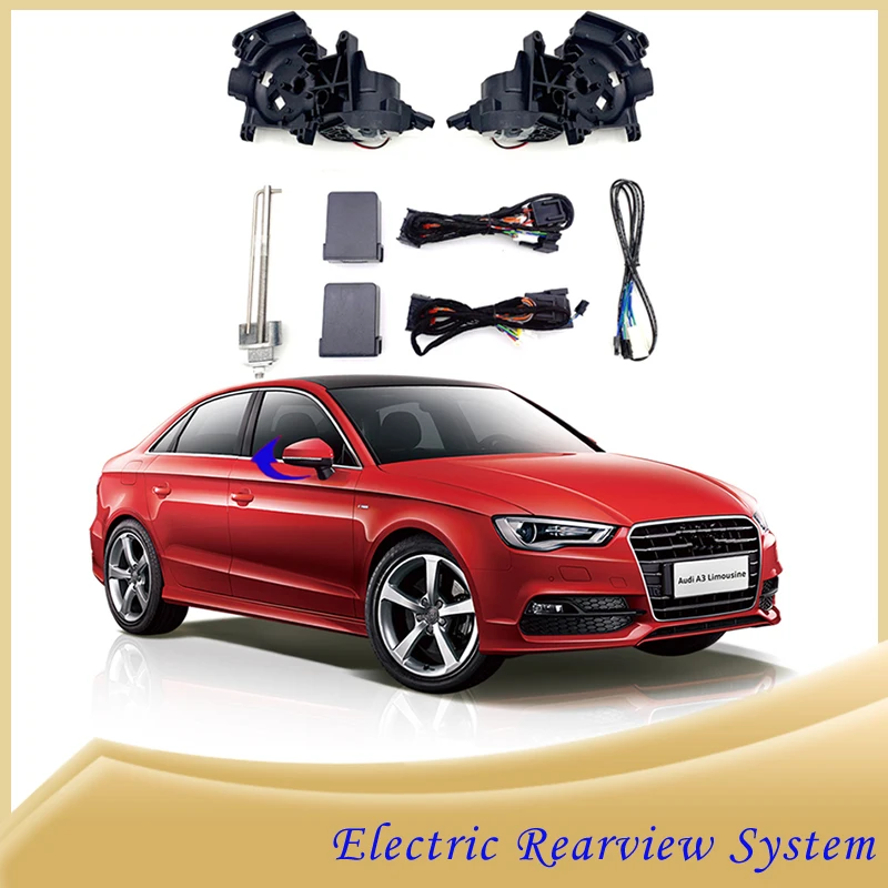 

For AUDI A3 2021+Auto Intelligent Automatic Car Electric Rearview Side Mirror Folding System Kit Module